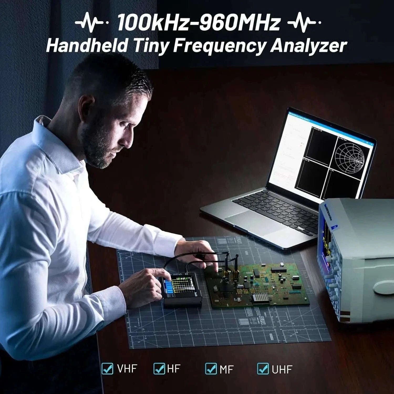 TinySA Portable Spectrum Analyzer V0.3.1 for RF Testing-CHINA