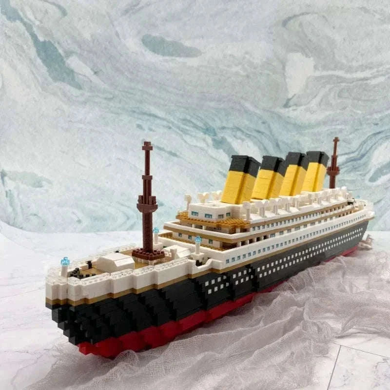 Titanic Model Cruise Ship Building Blocks Set for Display-3688Pcs Gift Box