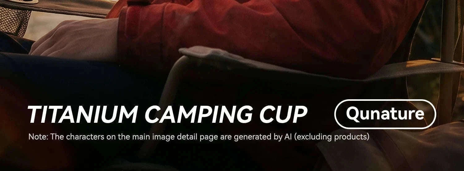 Titanium Camping Mug 300ml Ultralight Cup with Handle-60017901
