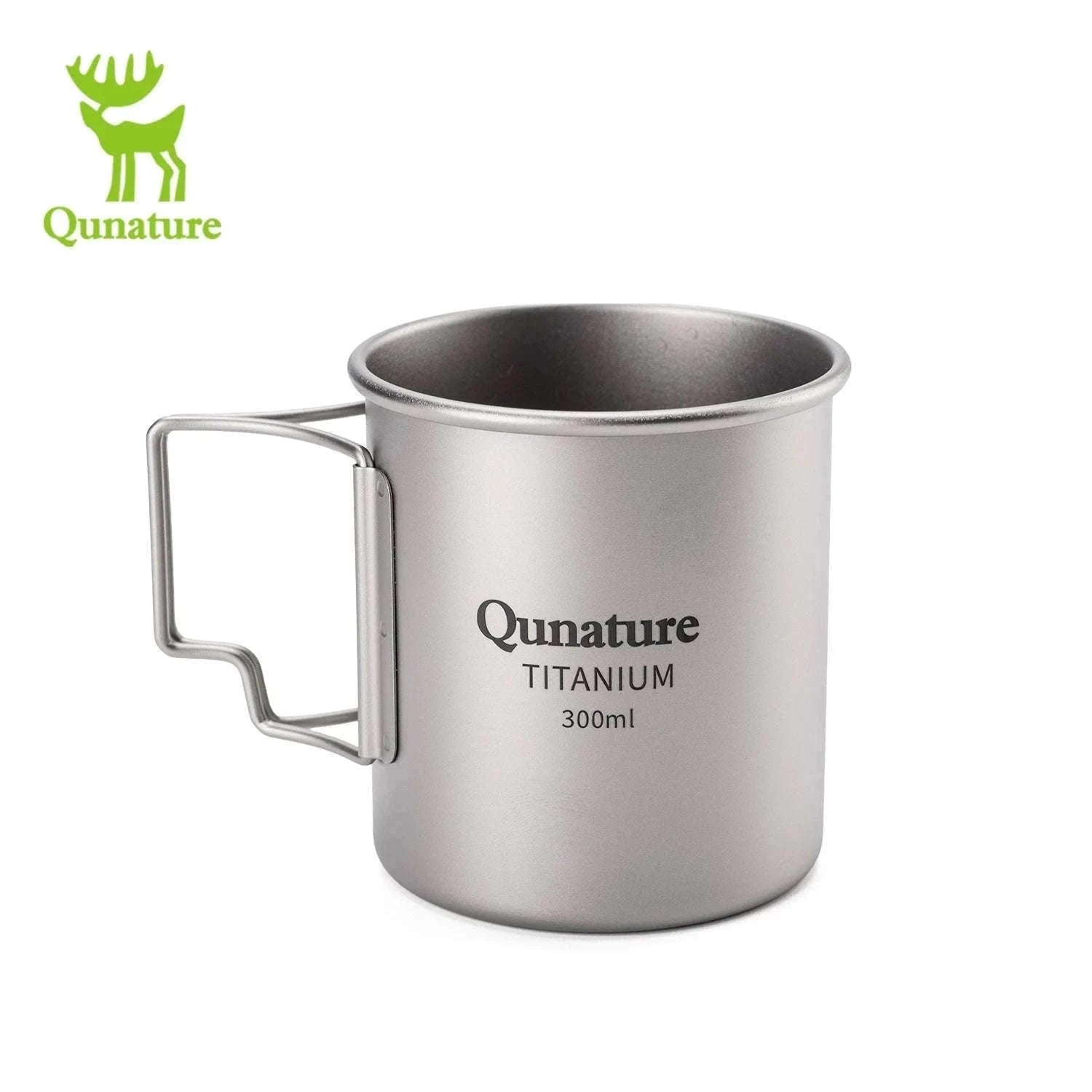 Titanium Camping Mug 300ml Ultralight Cup with Handle-60017901