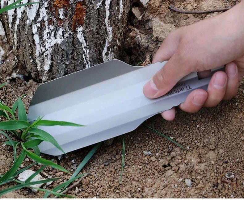 Titanium Hand Shovel Mini Ultralight Portable Trowel-Ta6701G-S