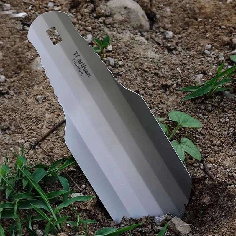 Titanium Hand Shovel Mini Ultralight Portable Trowel-Ta6701G-S
