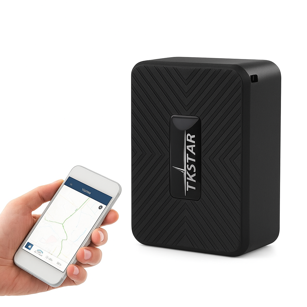 Rastreador GPS 4G com íman forte e design à prova de água