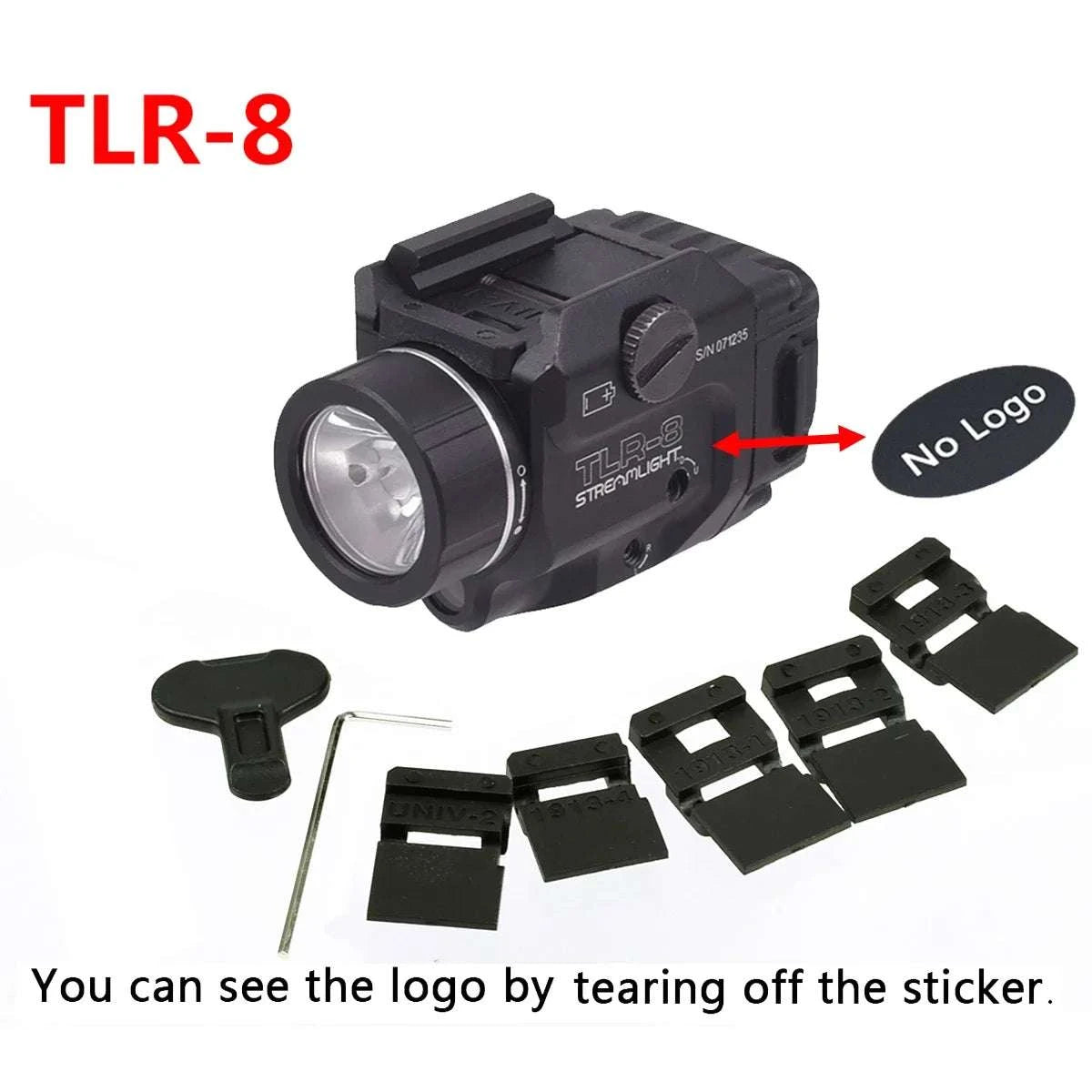 TLR Tactical LED Weapon Light Series TLR-1HL TLR-3 TLR-4 TLR-7 TLR-8-TLR-4 (DE)