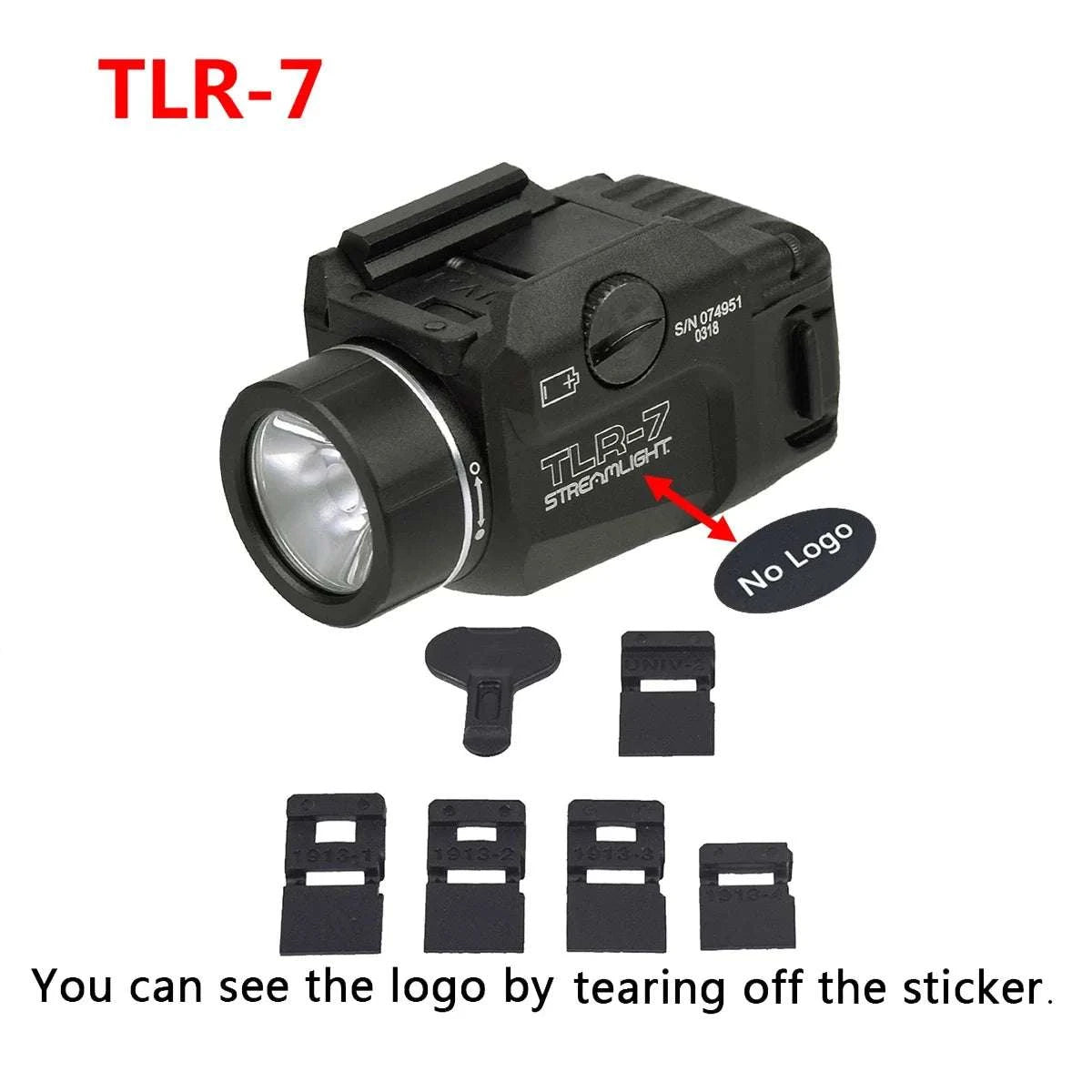 TLR Tactical LED Weapon Light Series TLR-1HL TLR-3 TLR-4 TLR-7 TLR-8-TLR-4 (DE)
