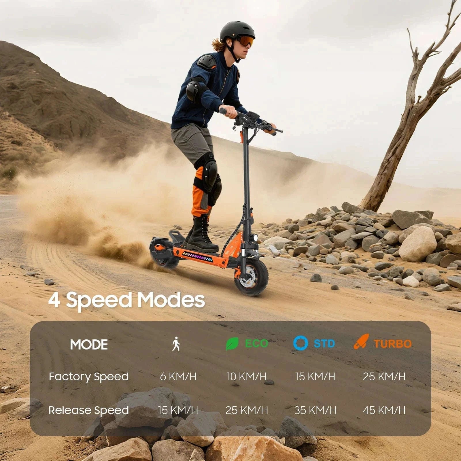 TOFUN TF3 1000W Electric Scooter for City and Off-Road-TF3 / france