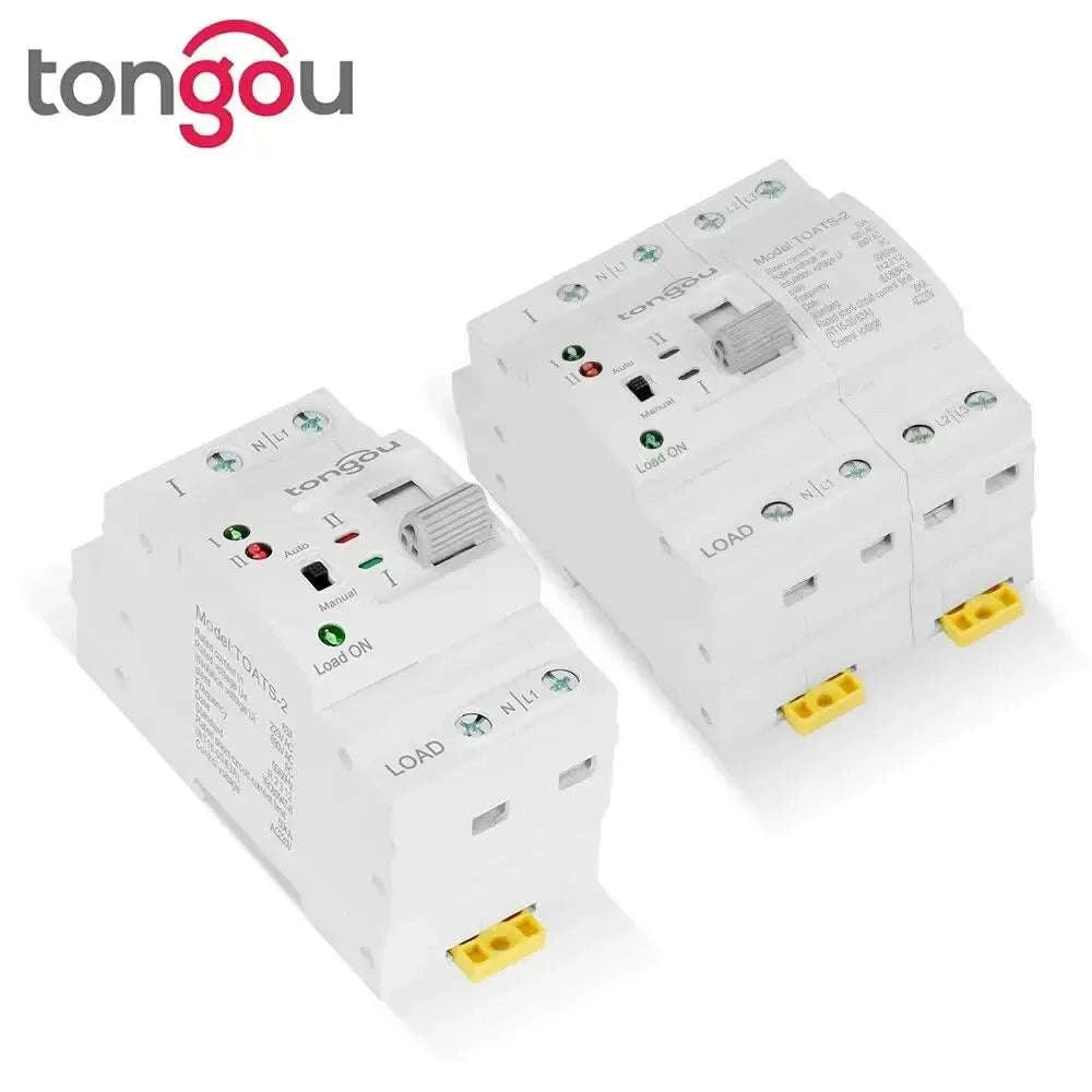 TONGOU Automatic Transfer Switch for Dual Power Systems-2p 63A / 220V