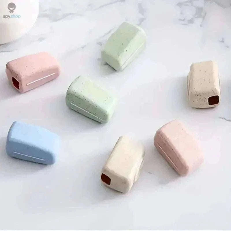 Toothbrush Head Cover Set (4-Pack) for Cleaner Storage-Default Title
