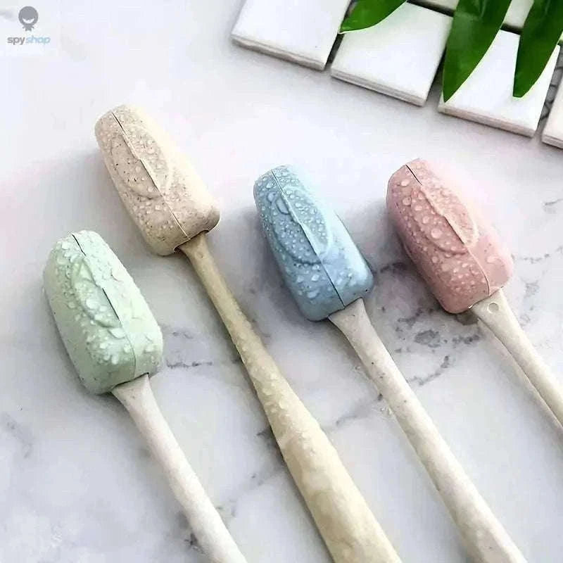 Toothbrush Head Cover Set (4-Pack) for Cleaner Storage-Default Title
