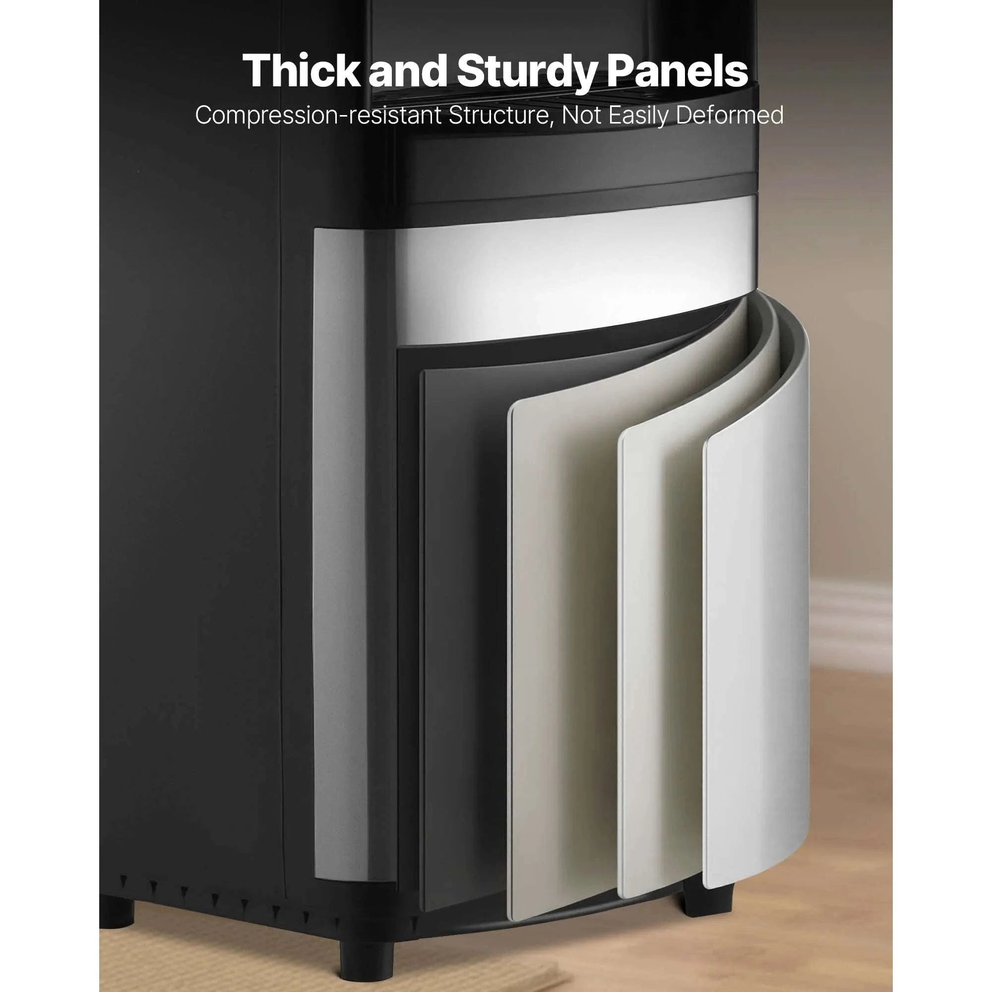 Top Loading Hot and Cold Water Dispenser for 3 or 5 Gallon Bottles-Black / United States