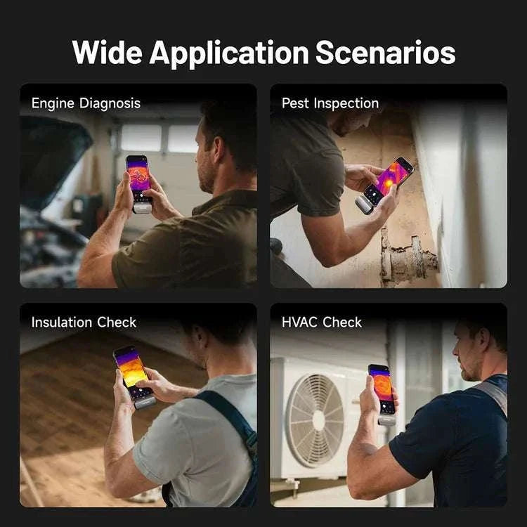 TOPDON TC002C Duo Thermal Camera for iPhone, Android & Windows-TC002C DUO / france