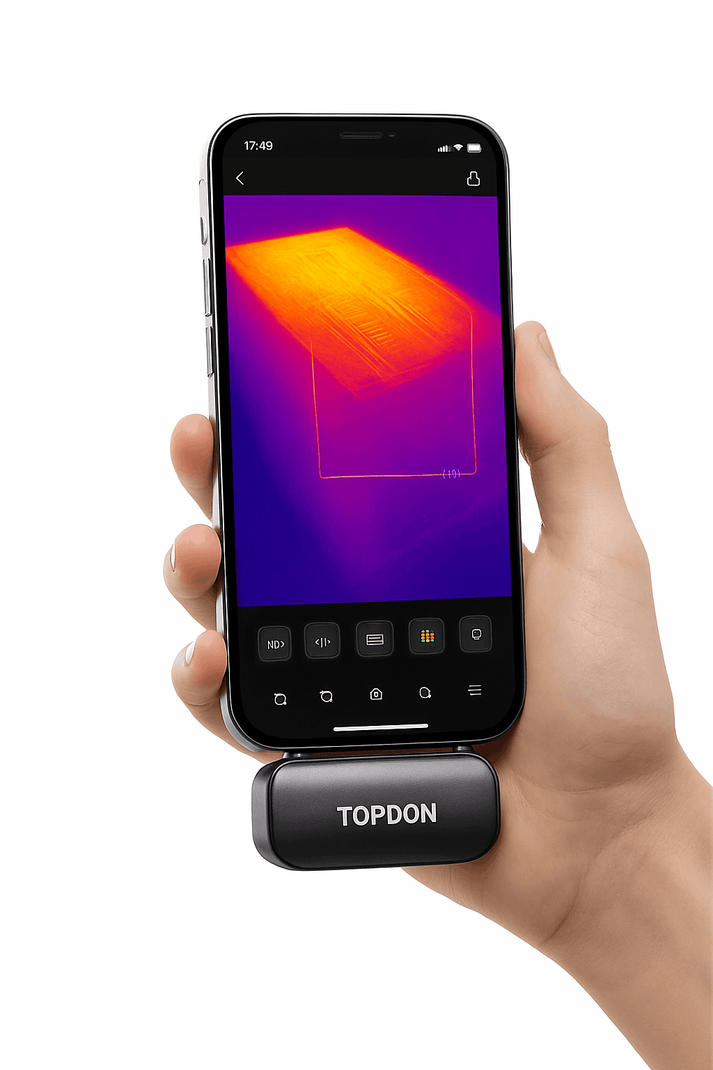TOPDON TC002C Duo Thermal Camera for iPhone, Android & Windows-TC002C DUO / france