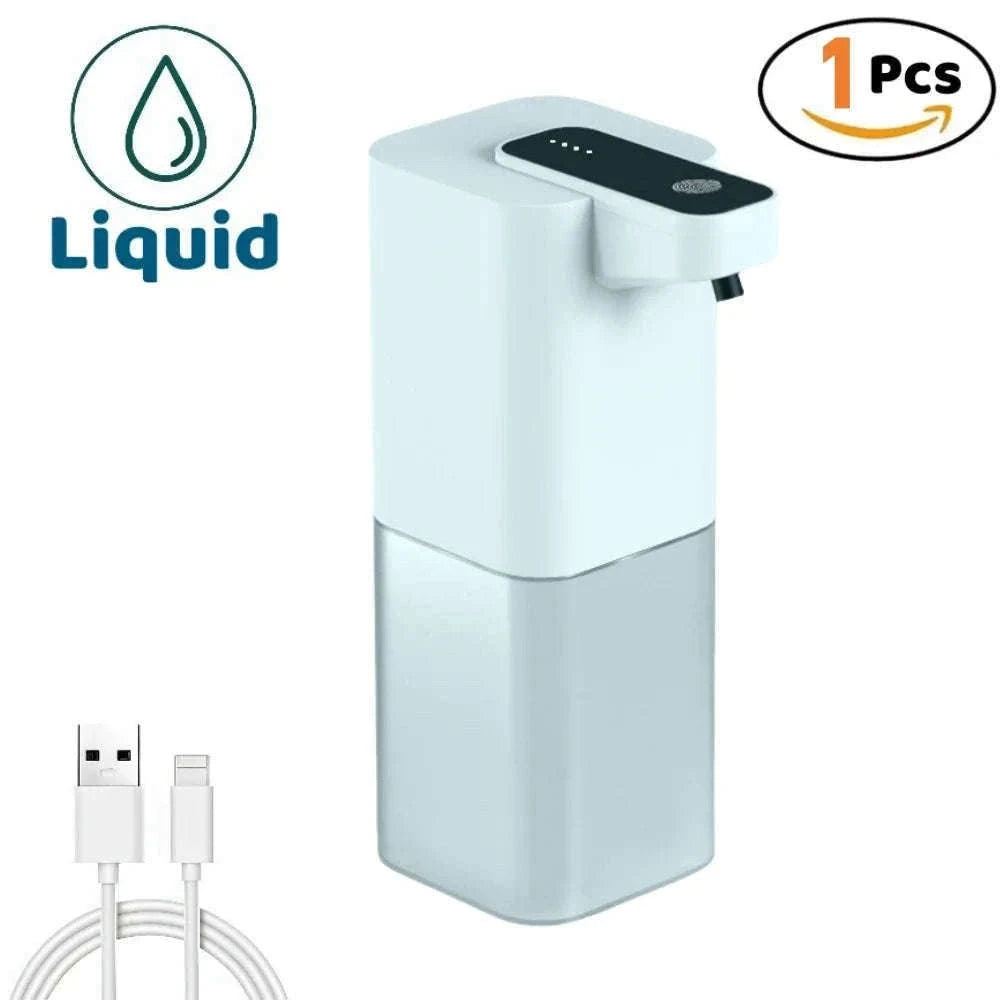 Touchless Automatic Soap Dispenser with Infrared Sensor USB Rechargeable-Foam