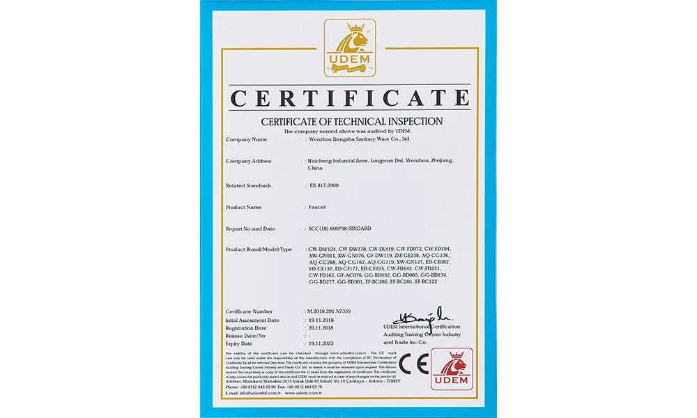 Touchless Sensor Basin Faucet with Smart Display-Chrome Basin Faucet / United States