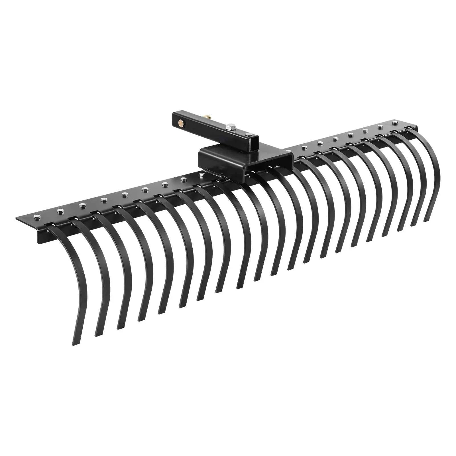 Tow Behind Landscape Rake 60 Inch with 21 Steel Coil Tines-CZECH REPUBLIC