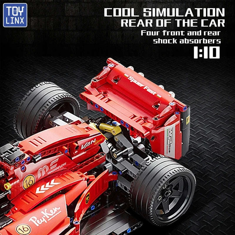 ToylinX RC Race Car Building Sets – Collectible Model Car Kit-67110 1137PCS / No Box