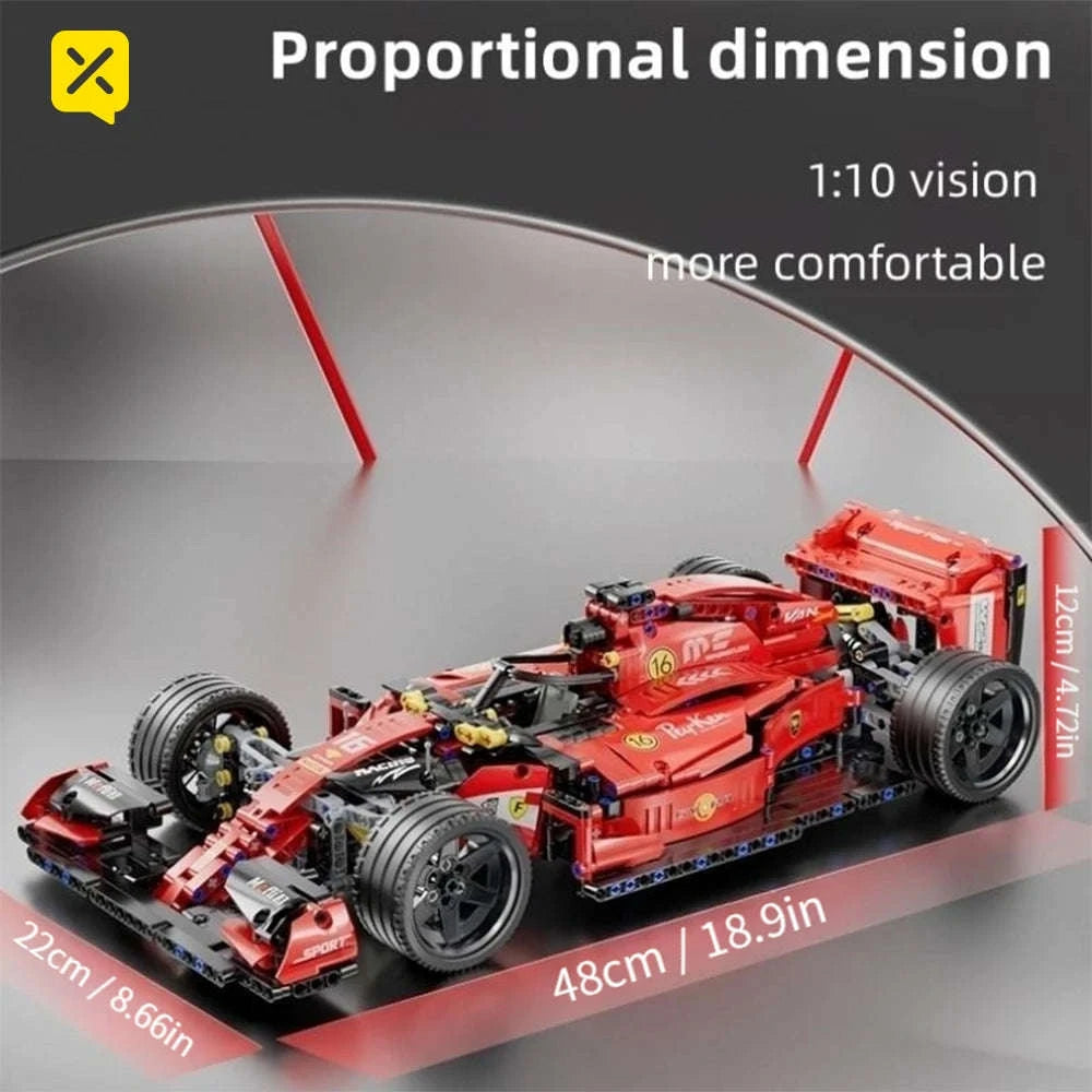 ToylinX RC Race Car Building Sets – Collectible Model Car Kit-67110 1137PCS / No Box
