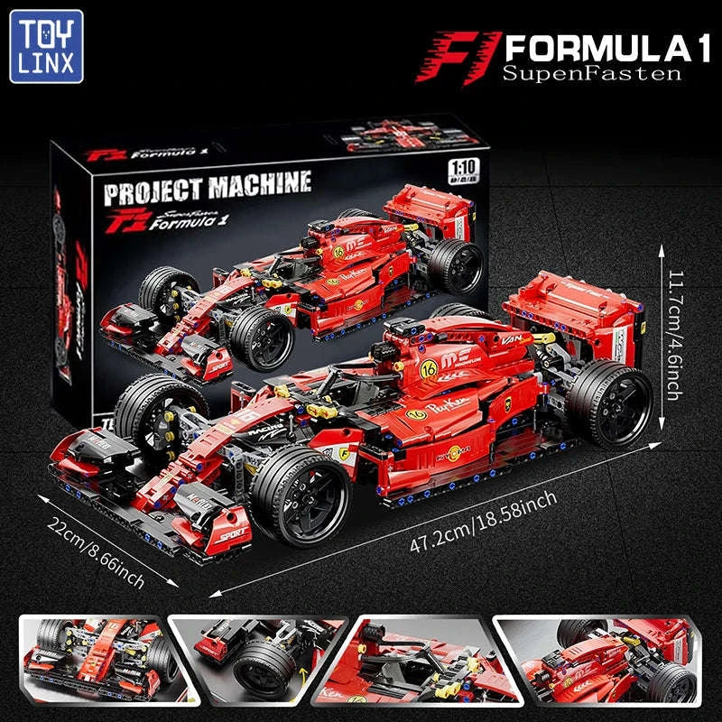 ToylinX RC Race Car Building Sets – Collectible Model Car Kit-67110 1137PCS / No Box