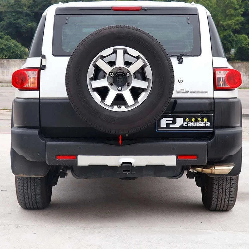 Toyota FJ Cruiser Spare Tire Move Up Bracket Off-Road Accessory-Black 2pc
