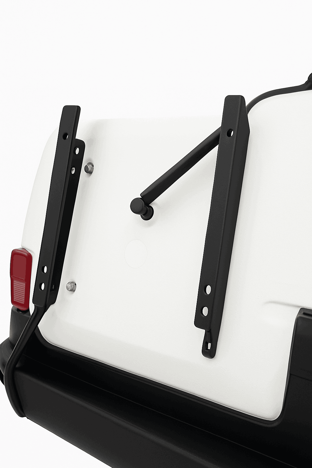 Toyota FJ Cruiser Spare Tire Move Up Bracket Off-Road Accessory-Black 2pc