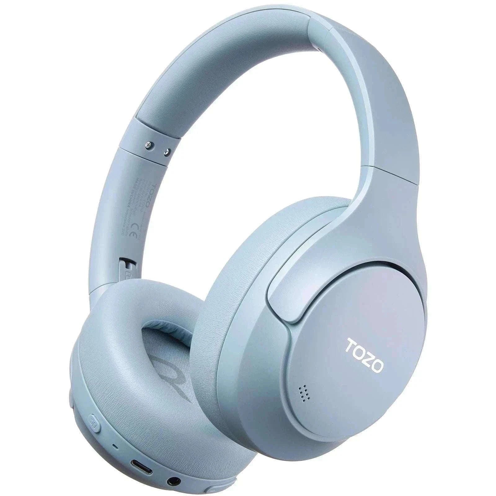 TOZO HT3 Headphones with AI Translation and Bluetooth Audio-black