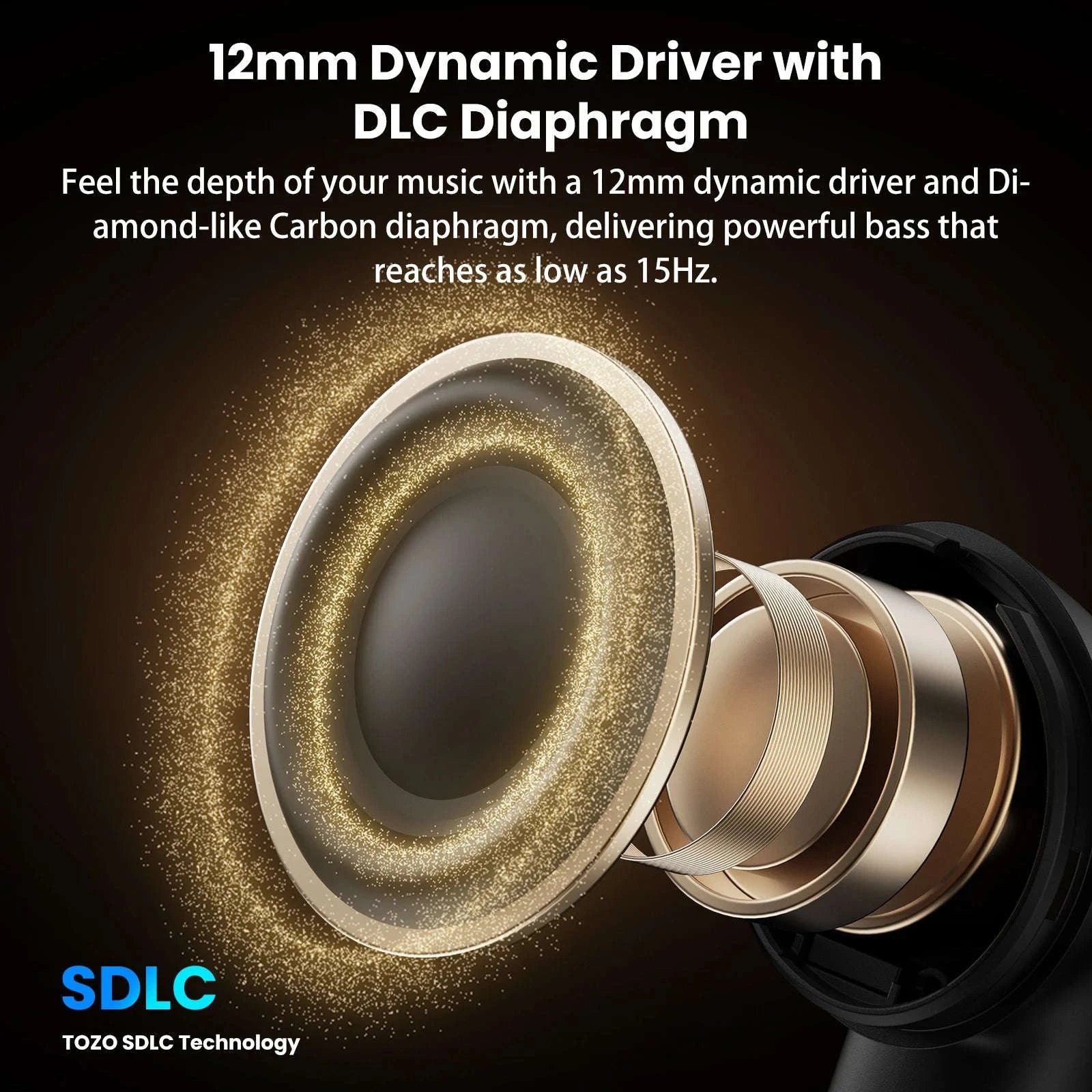 TOZO NC20 Pro True Wireless Earbuds with Smart Touch Screen-Pink Rose