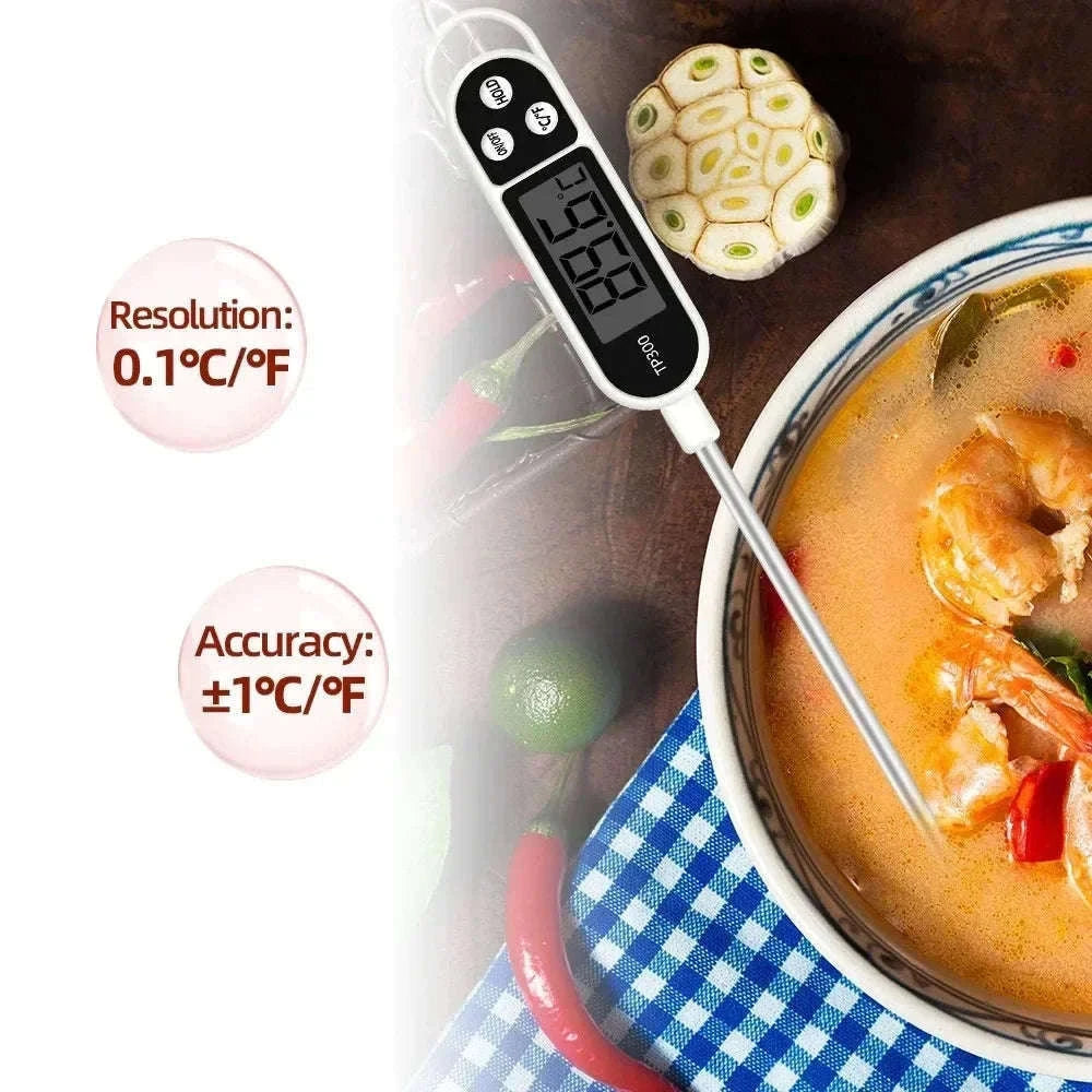 TP300 Digital Food Thermometer for Fast, Accurate Cooking-TP300