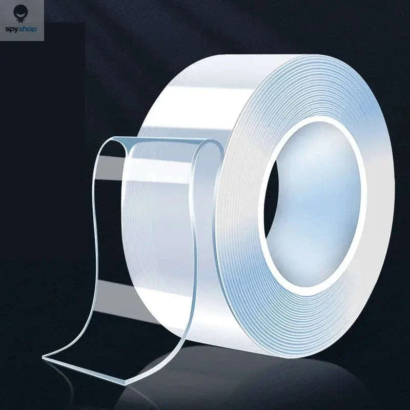 Traceless Nano Tape – Double-Sided Transparent Mounting Gel for Home & Office-1m / 1mm / 20mm