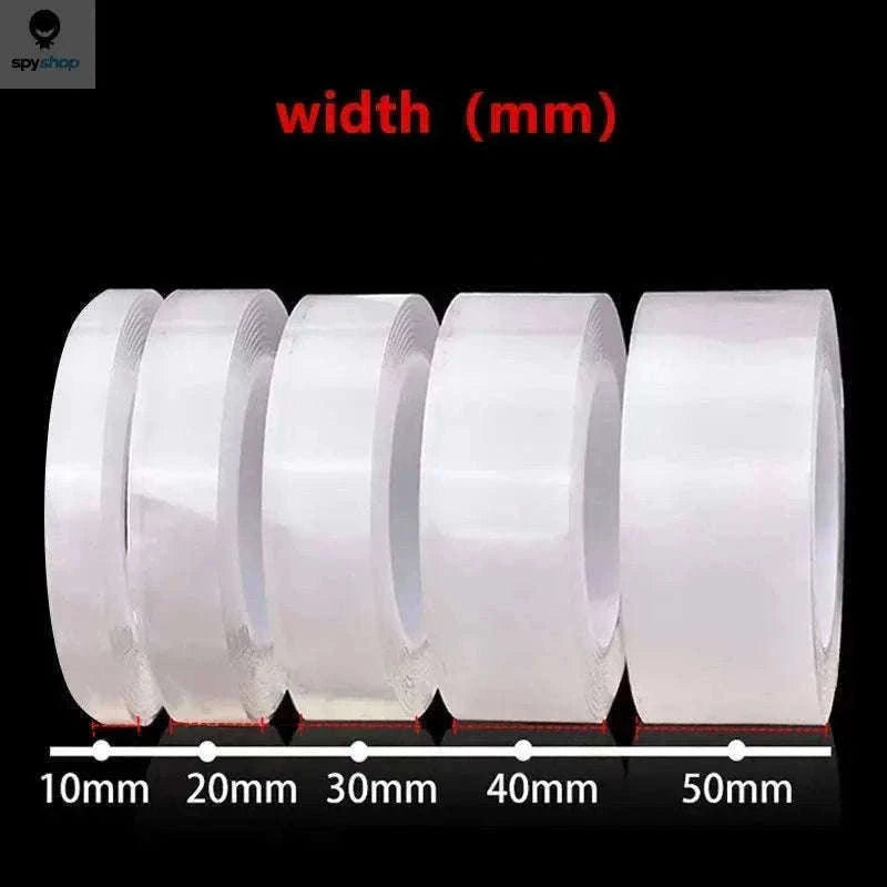 Traceless Nano Tape – Transparent Double-Sided Mounting Gel-1m / 1mm / 20mm