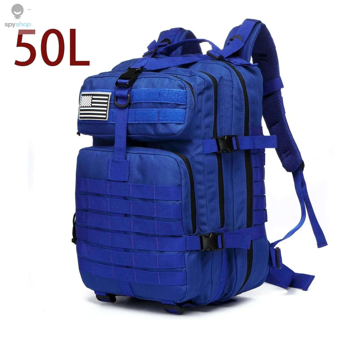 TrailForce Tactical Backpack Waterproof MOLLE Outdoor Pack-50L (Green)