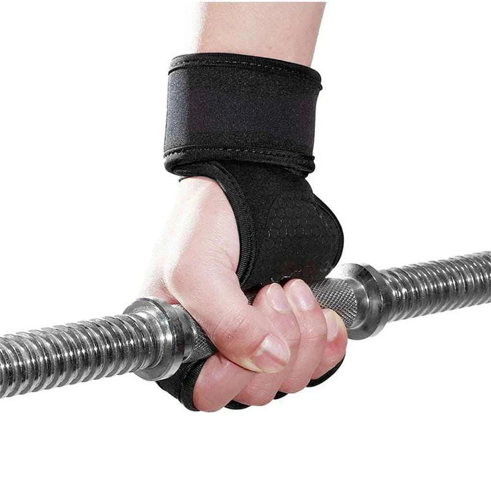 Training Sport Gloves for Weightlifting and Workout Support-A-Red / L