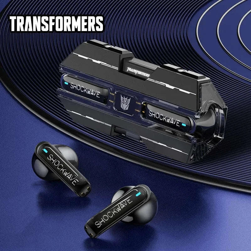 Transformers TF-T01 Wireless Gaming Earbuds Bluetooth 5.3 Low Latency-TF-T01 Yellow / United States