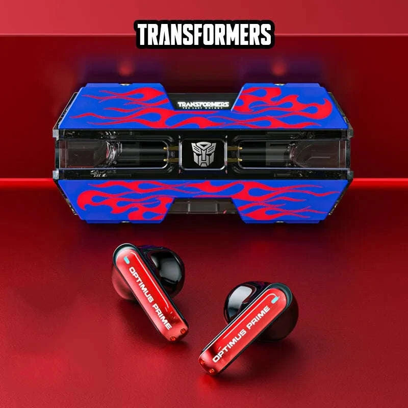 Transformers TF-T01 Wireless Gaming Earbuds Bluetooth 5.3 Low Latency-TF-T01 Yellow / United States