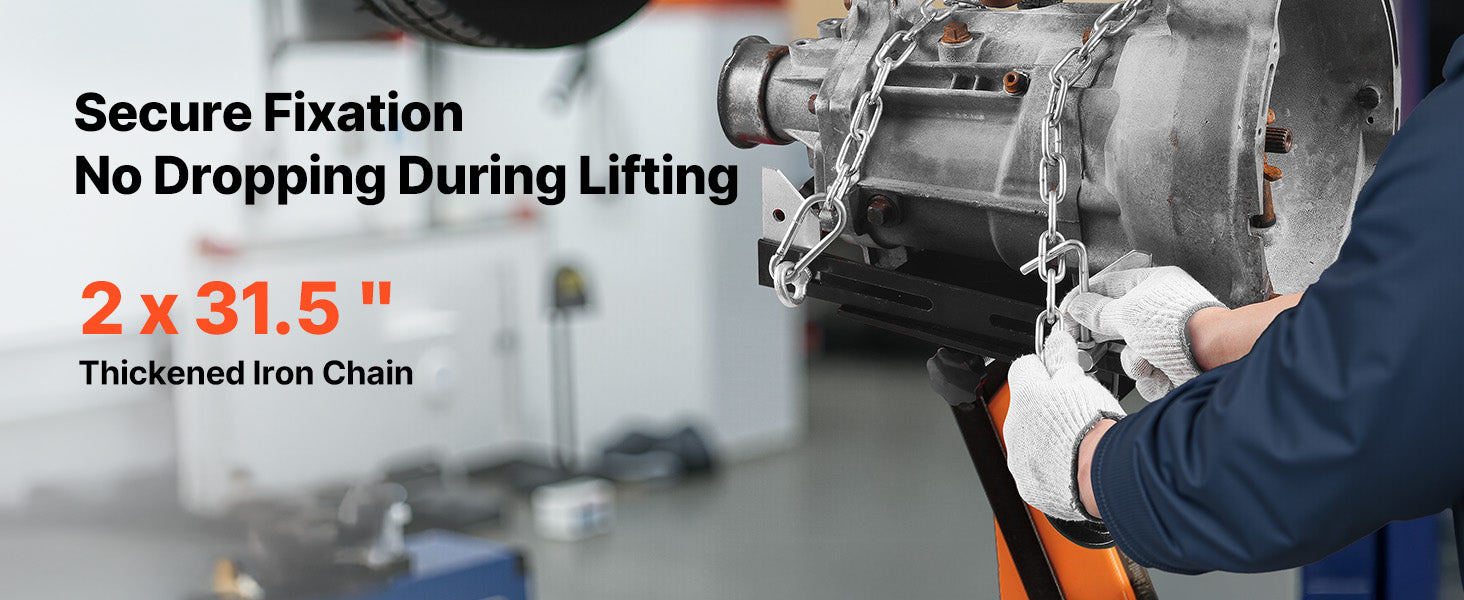 SucceBuy Transmission Jack Adapter 1100 lbs / 0.5 Ton Load Capacity Automotive Transmission Lift Adapter for Garage Repair Shop