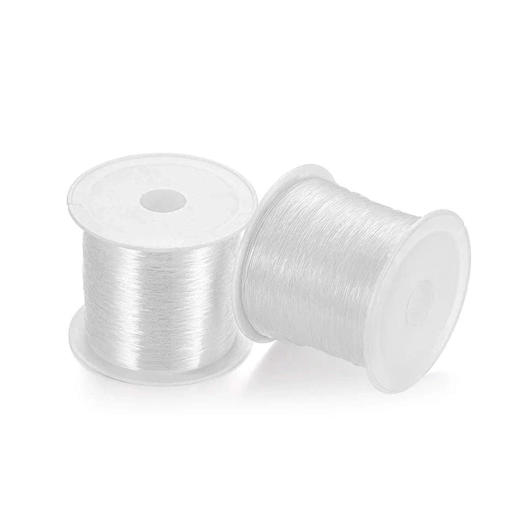 Transparent Bracelet String Cord for Jewelry Making-2PCS