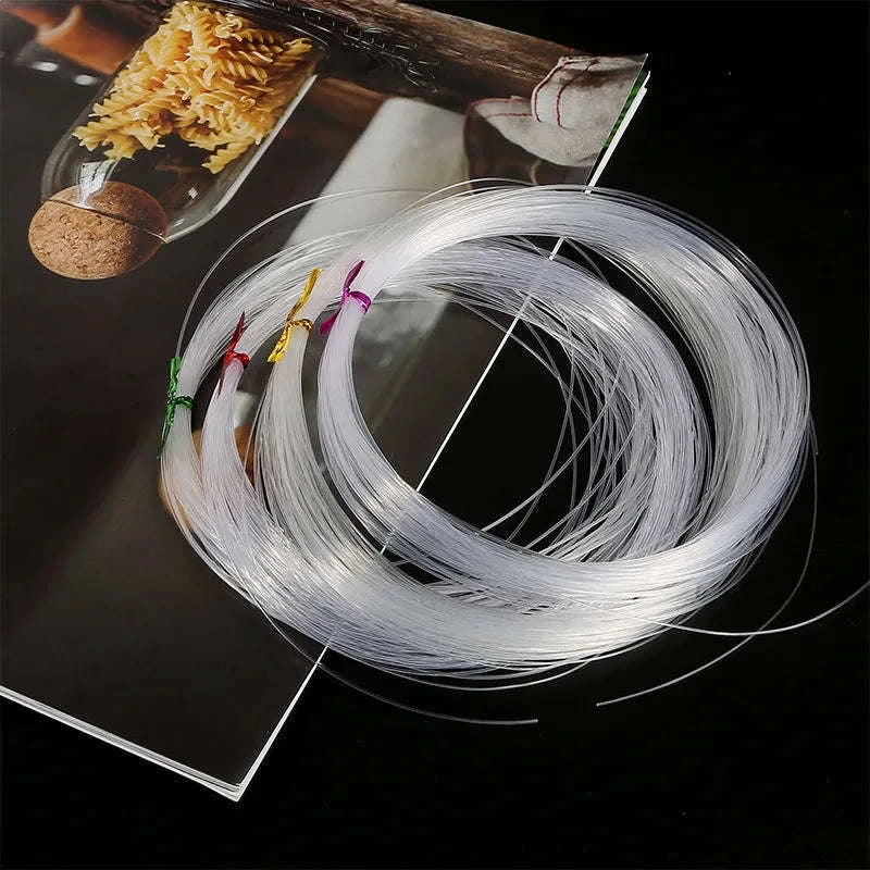 Transparent Bracelet String Cord for Jewelry Making-2PCS