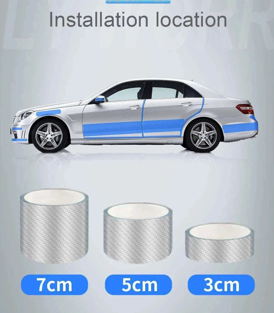 Transparent Car Door Protector Tape 10m-7cmX10m