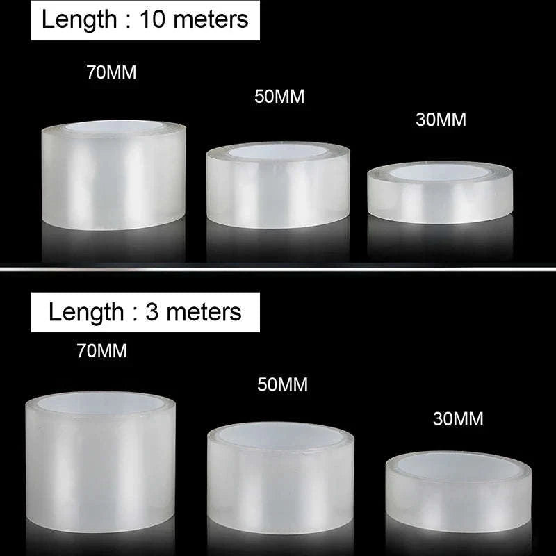 Transparent Car Door Sill Protective Film-70mm / 10 Meters