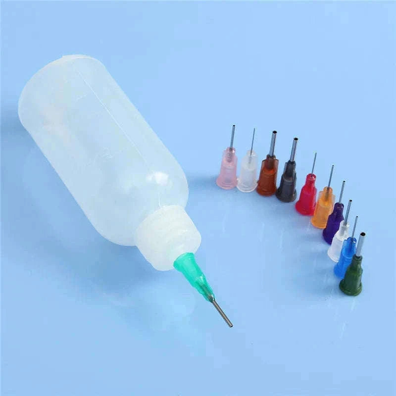 Transparent Glue Bottle with Precision Needle Dispenser-30ml