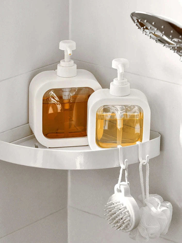 Transparent Large‑Capacity Soap Dispenser Bottle-300 ml