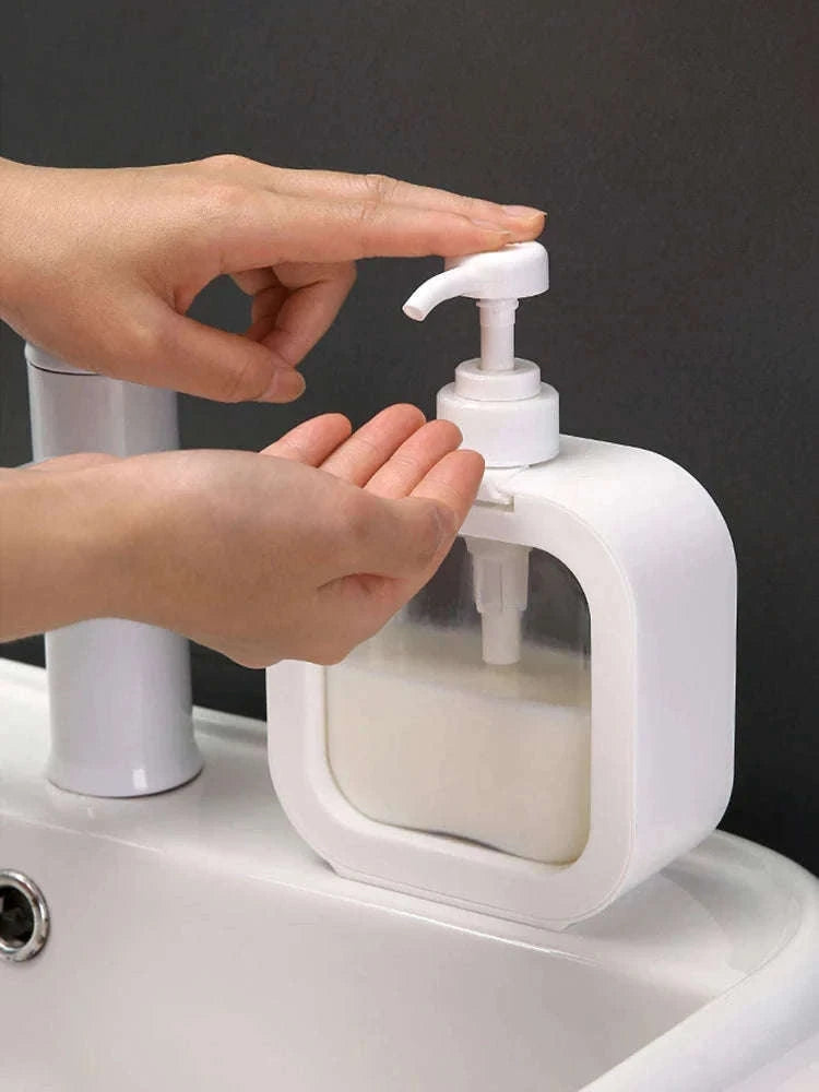 Transparent Large-Capacity Soap Dispenser Bottle-300 ml