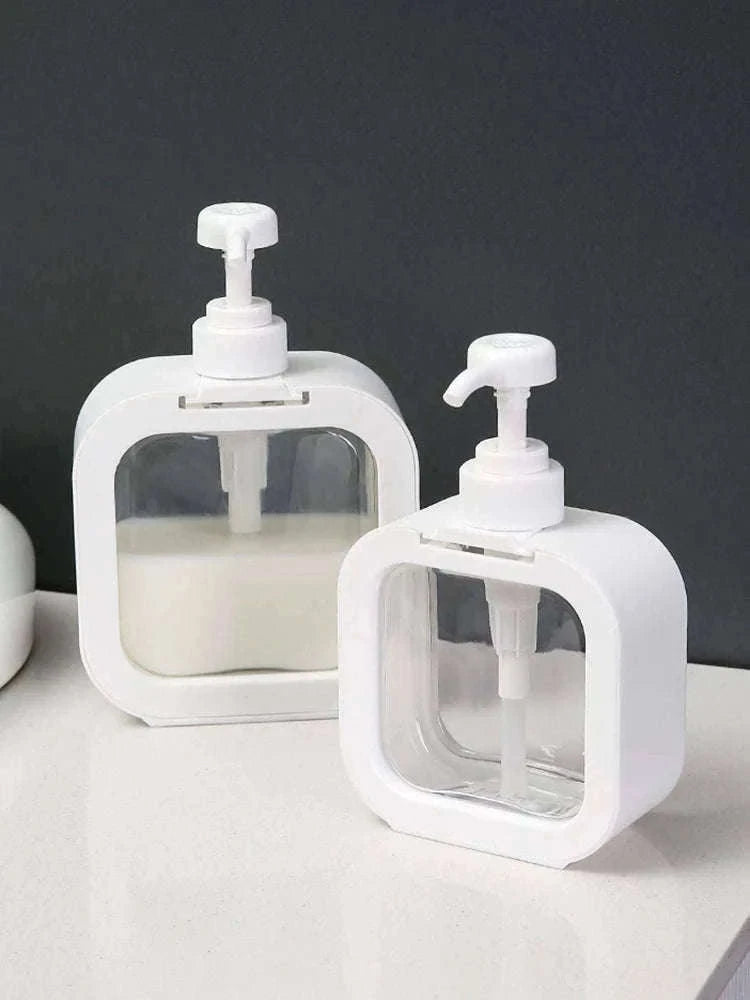 Transparent Large-Capacity Soap Dispenser Bottle-300 ml