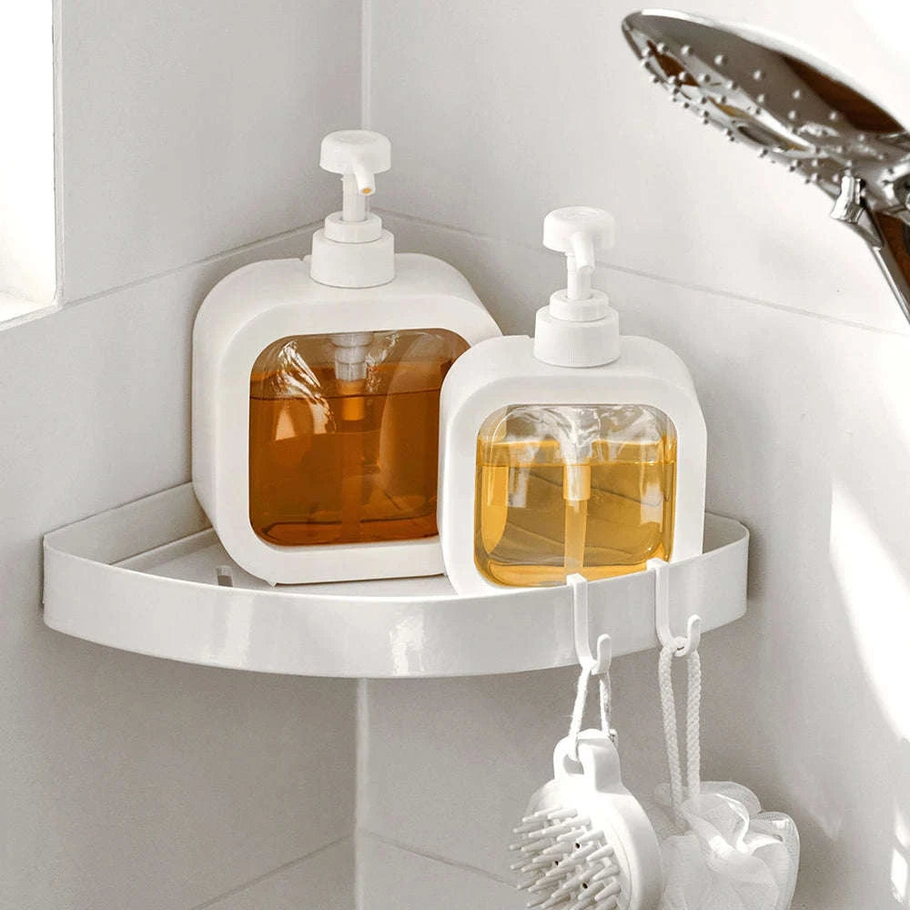 Transparent Large‑Capacity Soap Dispenser Bottle-300 ml