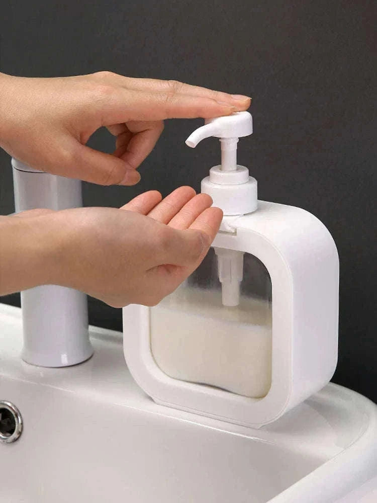 Transparent Large-Capacity Soap Dispenser Bottle-300 ml