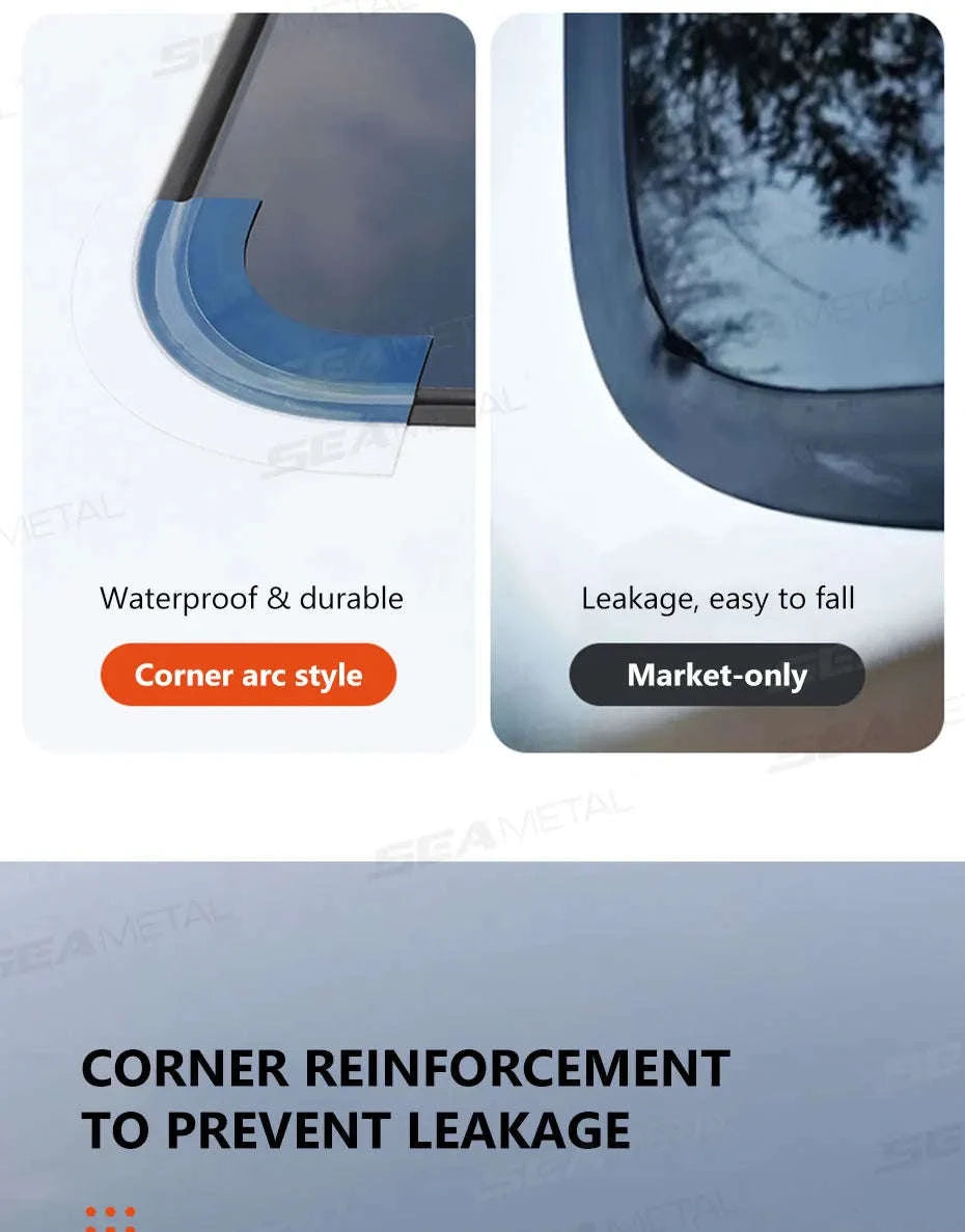 Transparent Panoramic Sunroof Seal Strip-3 meters