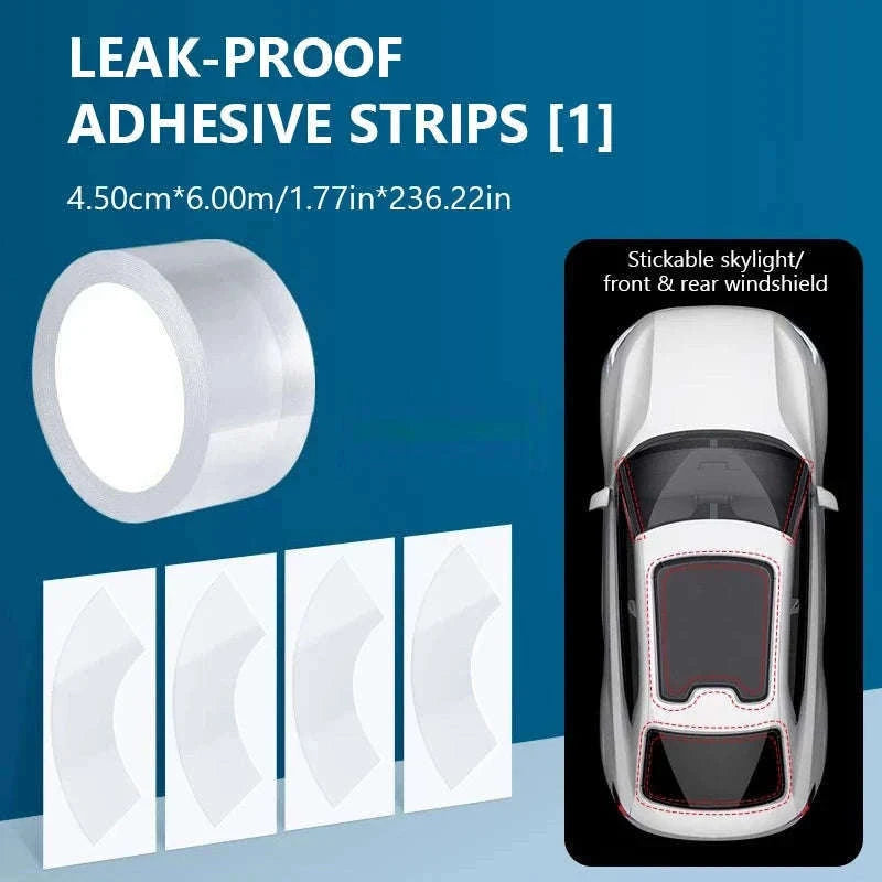 Transparent Panoramic Sunroof Seal Strip-3 meters