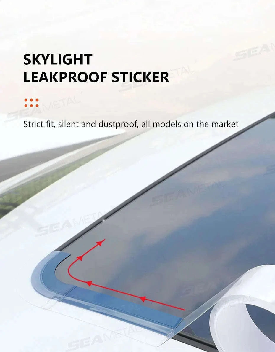 Transparent Panoramic Sunroof Seal Strip-3 meters