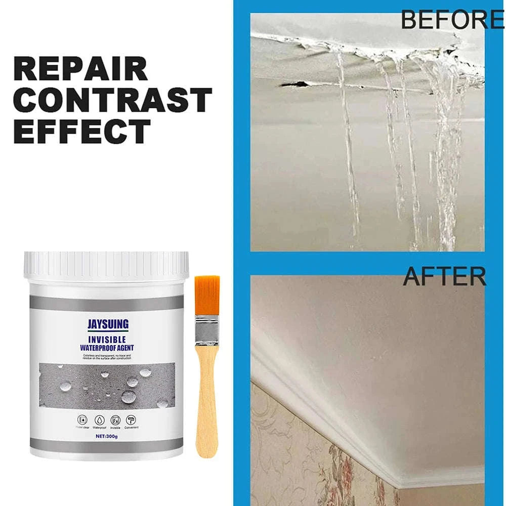 Transparent Waterproof Mastic Coating for Leak Repair-300G*1 / france