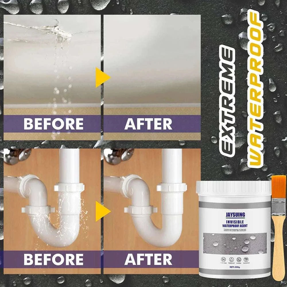 Transparent Waterproof Mastic Coating for Leak Repair-300G*2 / france
