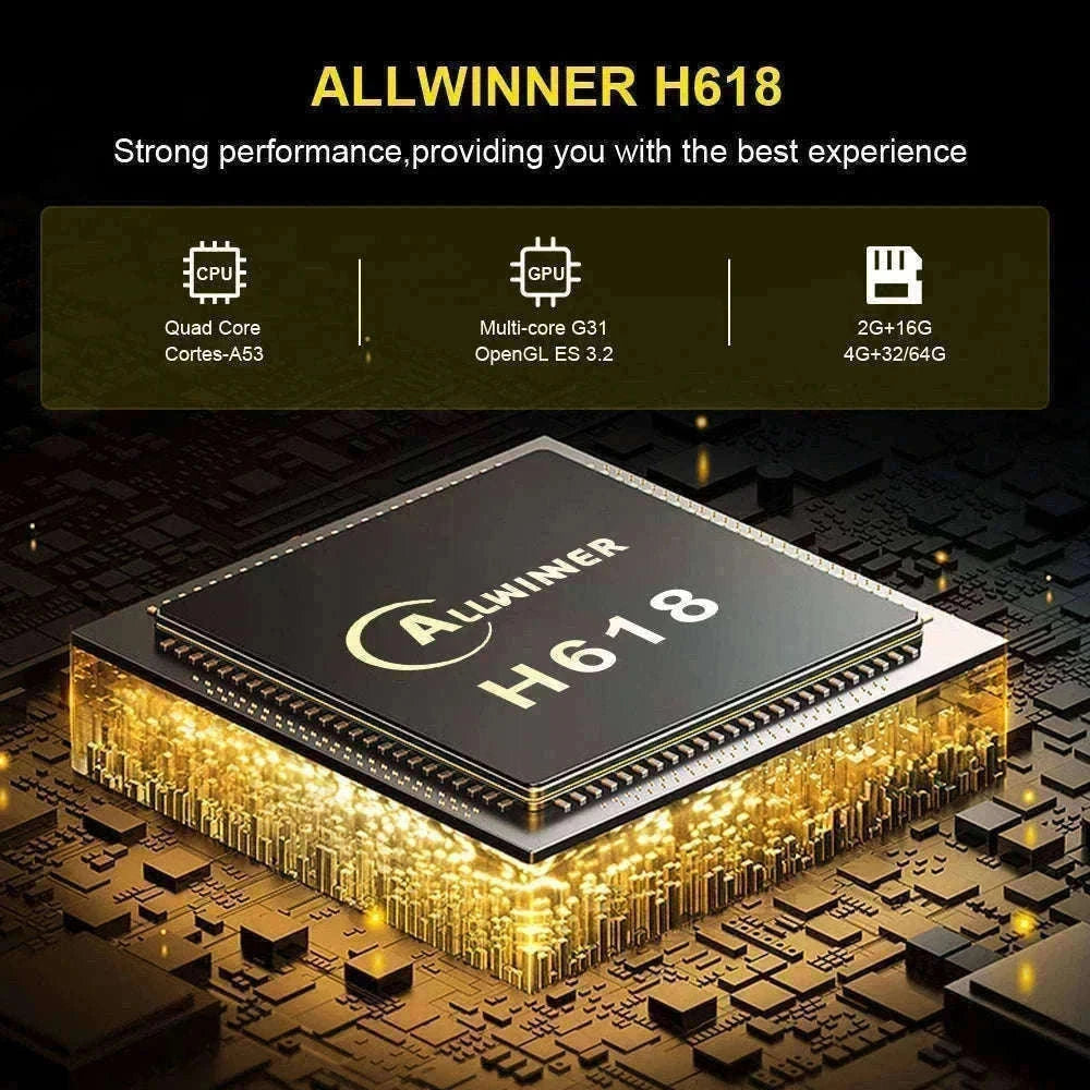 Transpeed Android 12 TV Box with 8K Playback-4G64G / EU Plug